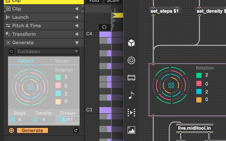 Ableton Live Suite 12.3.5 4 Transform and generate MIDI with new Max for Live tools