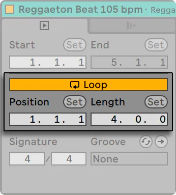 Clip View — Ableton Reference Manual Version 11 | Ableton