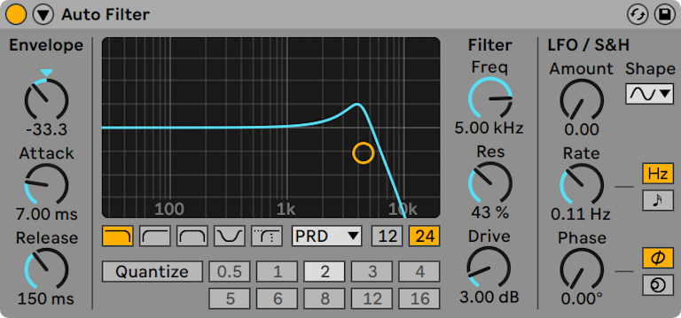 Live Audio Effect Reference — Ableton Reference Manual Version 11 | Ableton