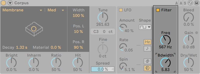 Live Audio Effect Reference — Ableton Reference Manual Version 11 | Ableton