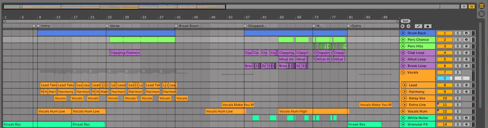 Arrangement View Ableton Reference Manual Version 11 Ableton