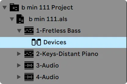 Managing Files and Sets — Ableton Reference Manual Version 11 | Ableton