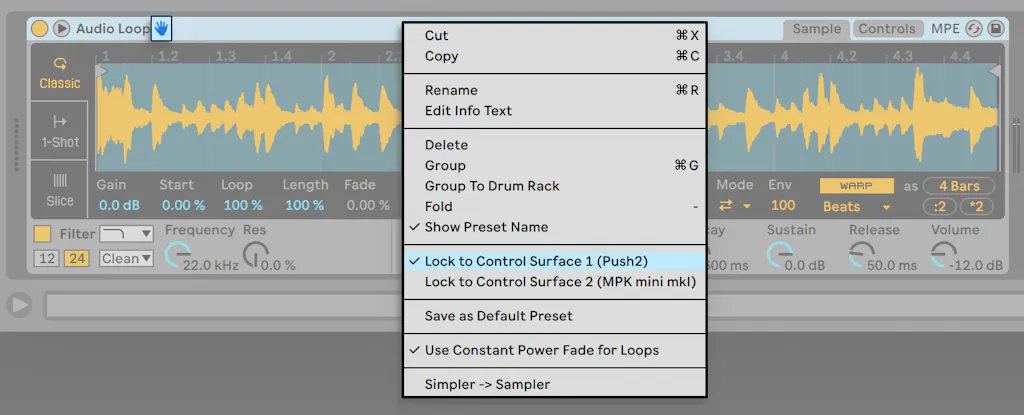 MIDI and Key Remote Control — Ableton Reference Manual Version 11 | Ableton