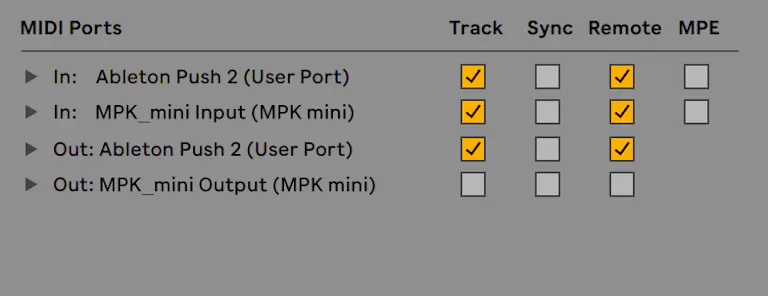 MIDI and Key Remote Control — Ableton Reference Manual Version 11 | Ableton