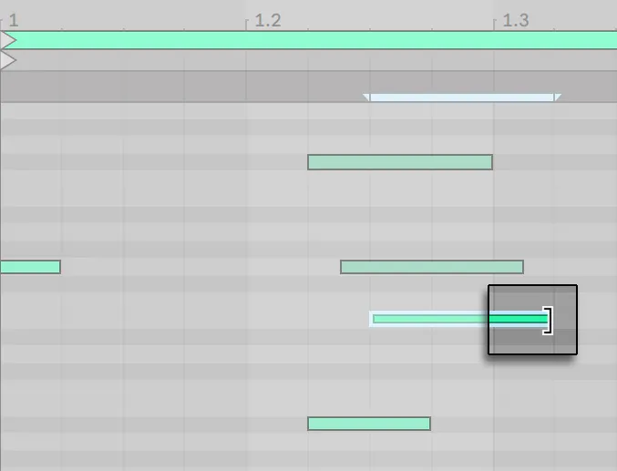Editing MIDI Notes and Velocities — Ableton Reference Manual Version 11 ...