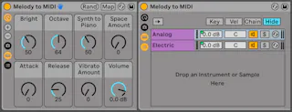 Converting Audio to MIDI — Ableton Reference Manual Version 11 | Ableton