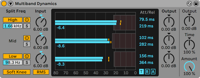 Live Audio Effect Reference — Ableton Reference Manual Version 11 | Ableton
