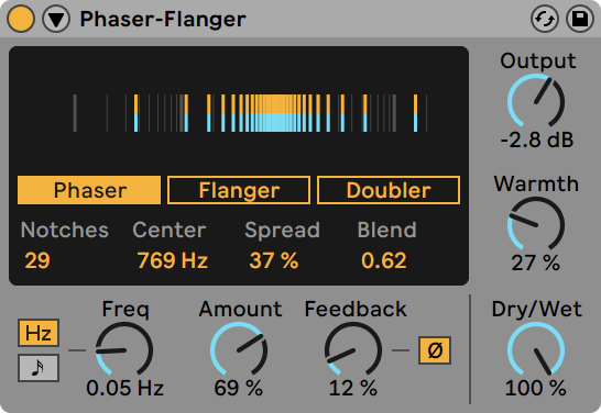 Live Audio Effect Reference — Ableton Reference Manual Version 11 | Ableton