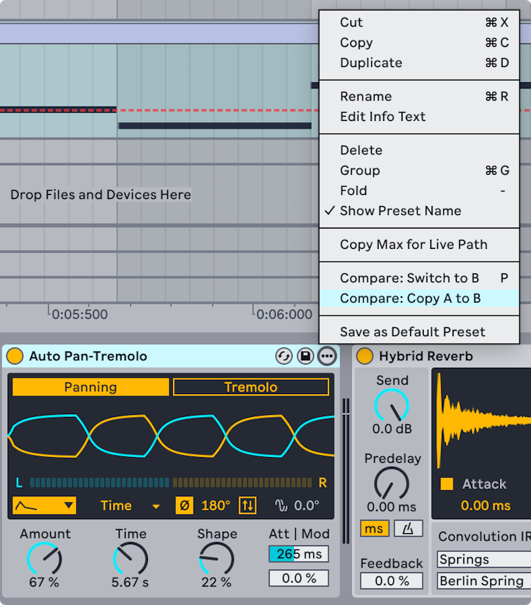 Working with Instruments and Effects — Ableton Reference Manual Version ...