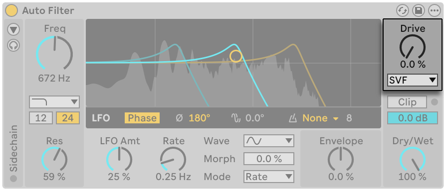 Live Audio Effect Reference — Ableton Reference Manual Version 12 | Ableton