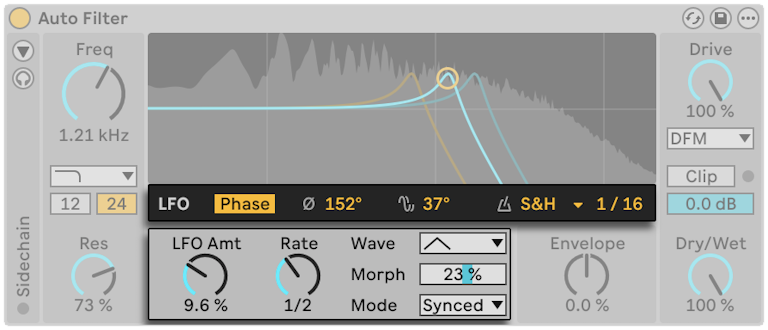 Live Audio Effect Reference — Ableton Reference Manual Version 12 | Ableton