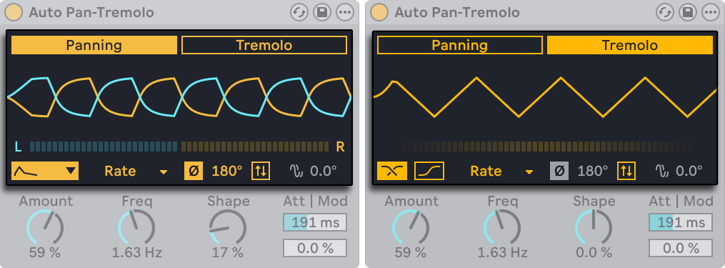 Live Audio Effect Reference — Ableton Reference Manual Version 12 | Ableton