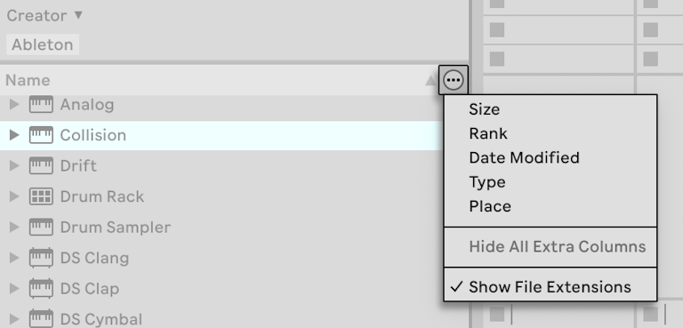 Working with the Browser — Ableton Reference Manual Version 12 | Ableton