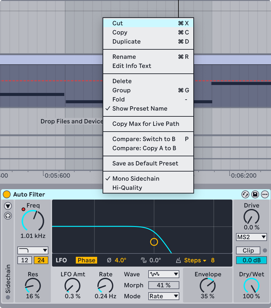 Working with Instruments and Effects — Ableton Reference Manual Version ...