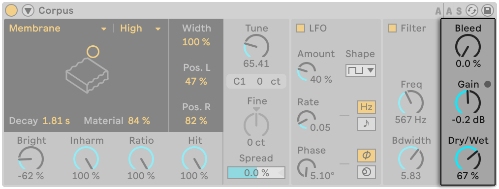 Live Audio Effect Reference — Ableton Reference Manual Version 12 | Ableton