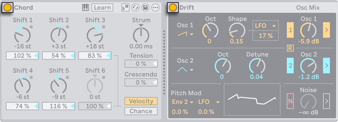 Working with Instruments and Effects — Ableton Reference Manual Version ...
