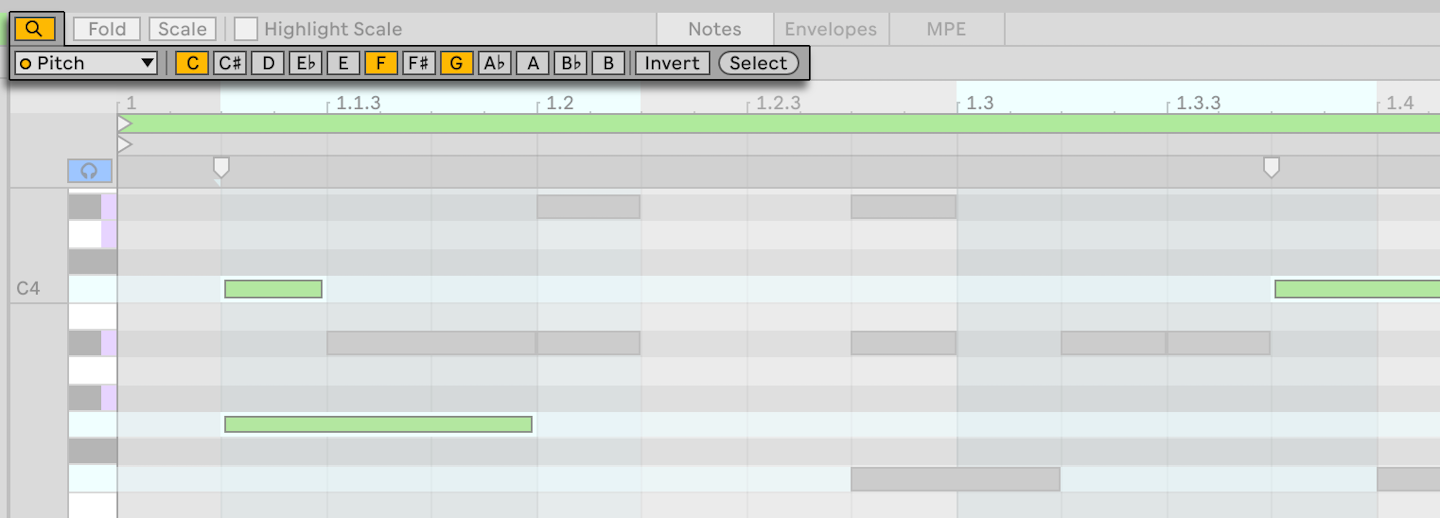Editing MIDI — Ableton Reference Manual Version 12 | Ableton