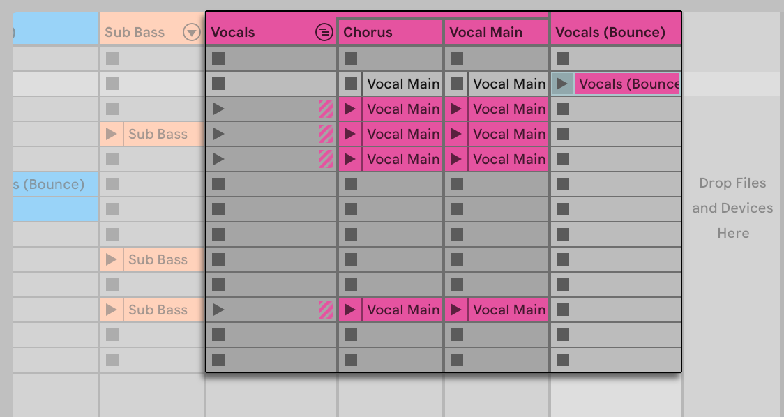 Bounce to Audio — Ableton Reference Manual Version 12 | Ableton