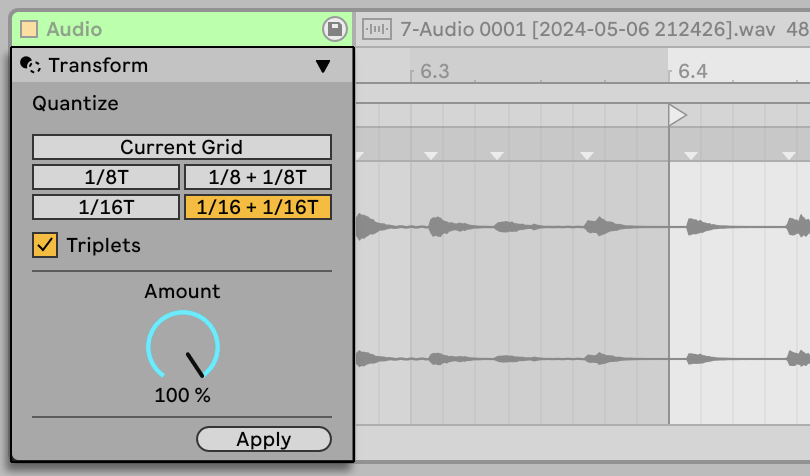 Audio Clips Graph Audio Clips, Tempo, and Warping — Ableton Reference Manual Version 12 ...