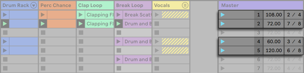Session View — Ableton Reference Manual Version 12 | Ableton