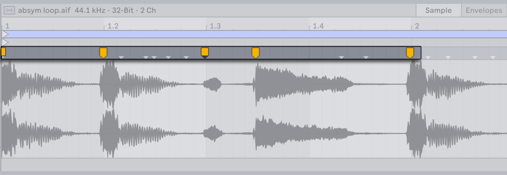 Audio Clips Graph Audio Clips, Tempo, and Warping — Ableton Reference Manual Version 12 ...