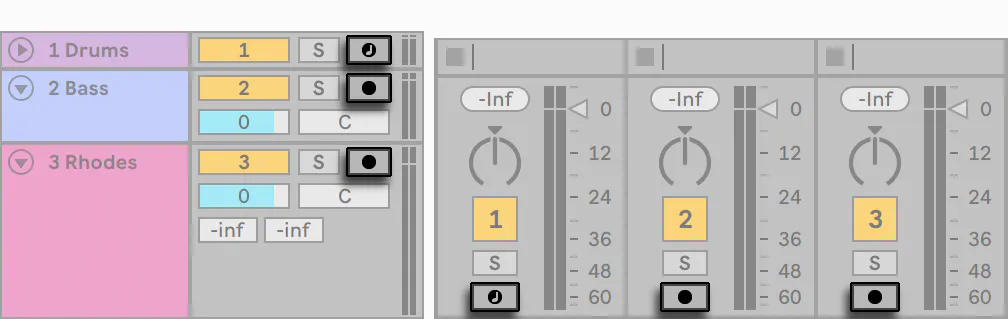 录制新的 Clip — Ableton Reference Manual Version 11 | Ableton