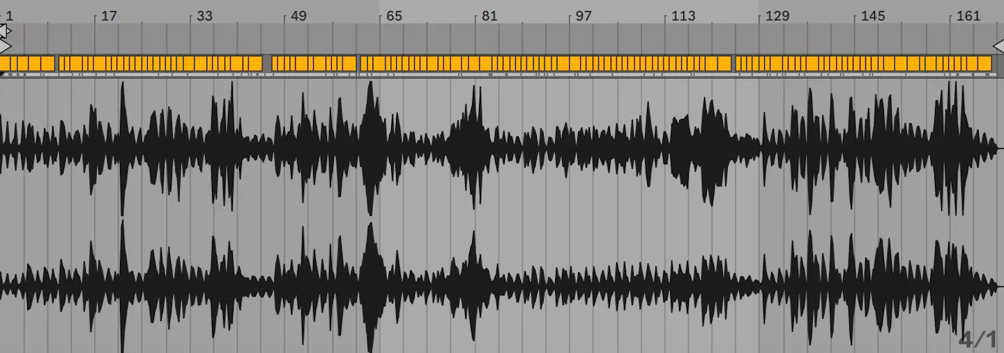 Audio Clips Graph Audio Clips, Tempo y Warping — Ableton Reference Manual Version 11 ...