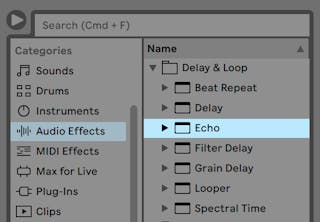 インストゥルメントとエフェクトを使用する Abletonリファレンスマニュアル バージョン11 Ableton