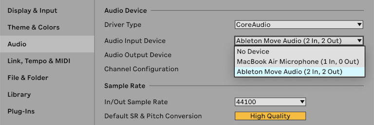 Sebell Move Ableton Move Manual | Ableton