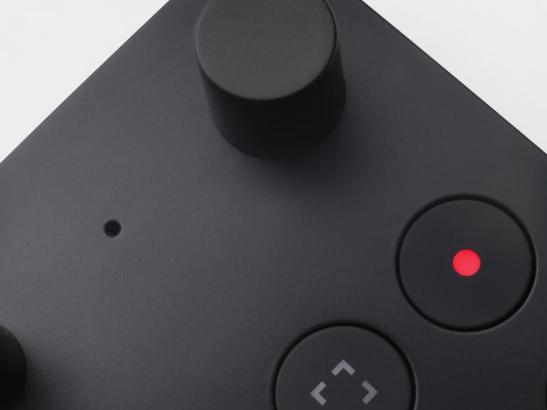 Gros plan du microphone intégré de Move.